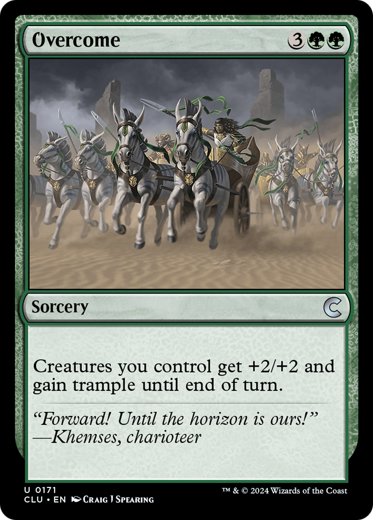 Image of Overcome (CLU-171) - Ravnica: Clue Edition