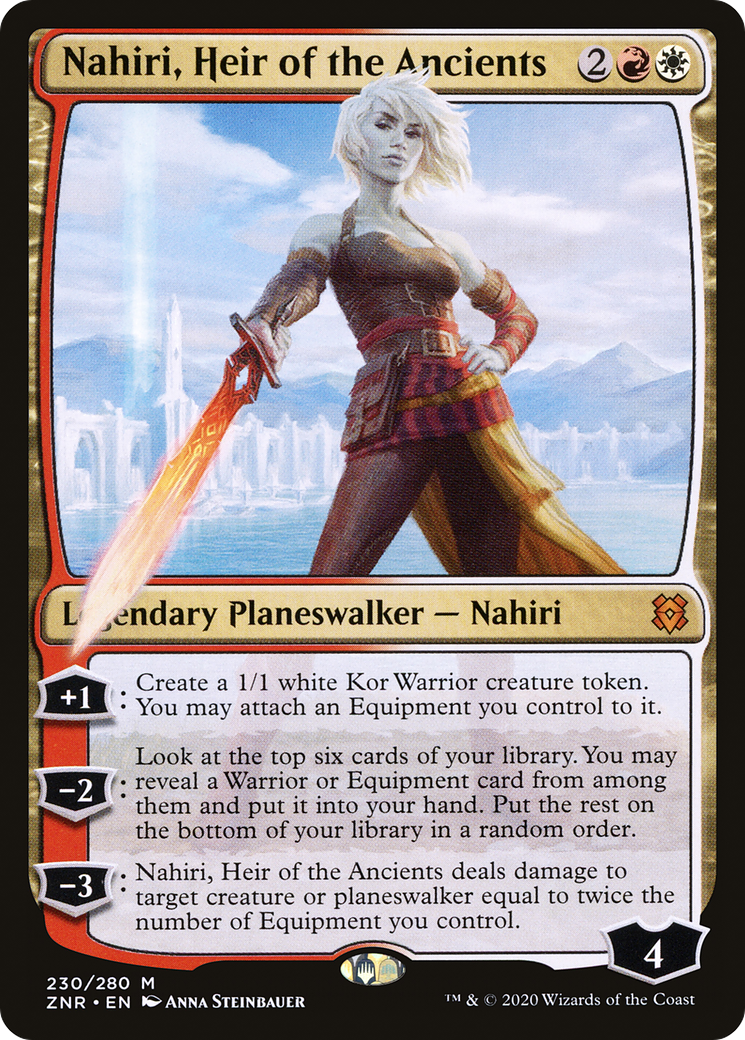 Image of Nahiri, Heir of the Ancients (ZNR-230) - Zendikar Rising