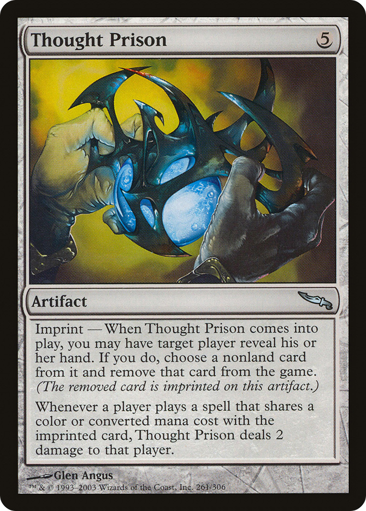 Image of Thought Prison (MRD-261) - Mirrodin Foil