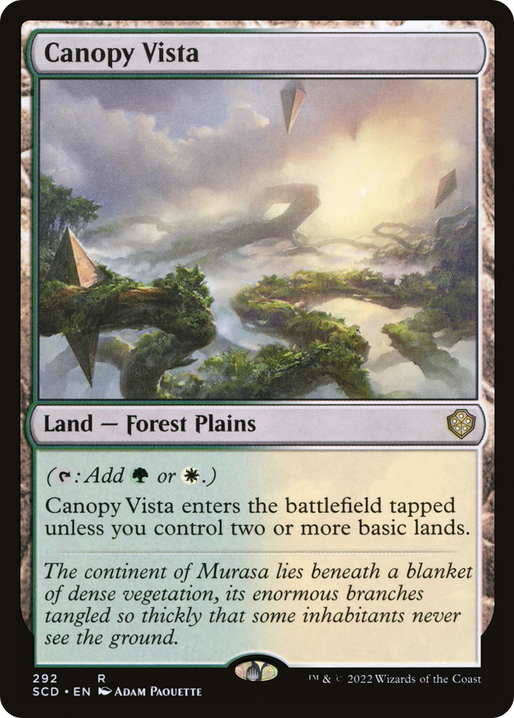 Image of Canopy Vista (SCD-292) - Starter Commander Decks