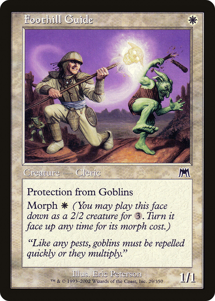 Image of Foothill Guide (ONS-029) - Onslaught