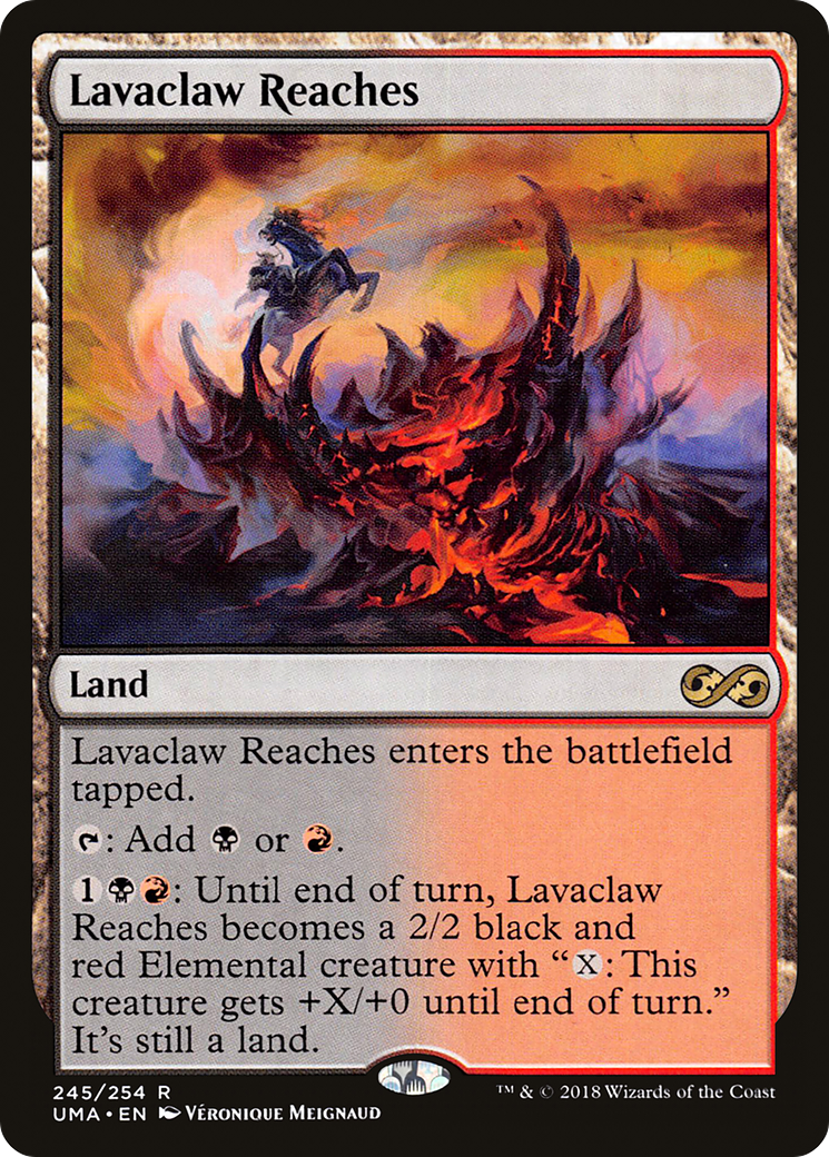 Image of Lavaclaw Reaches (UMA-245) - Ultimate Masters Foil