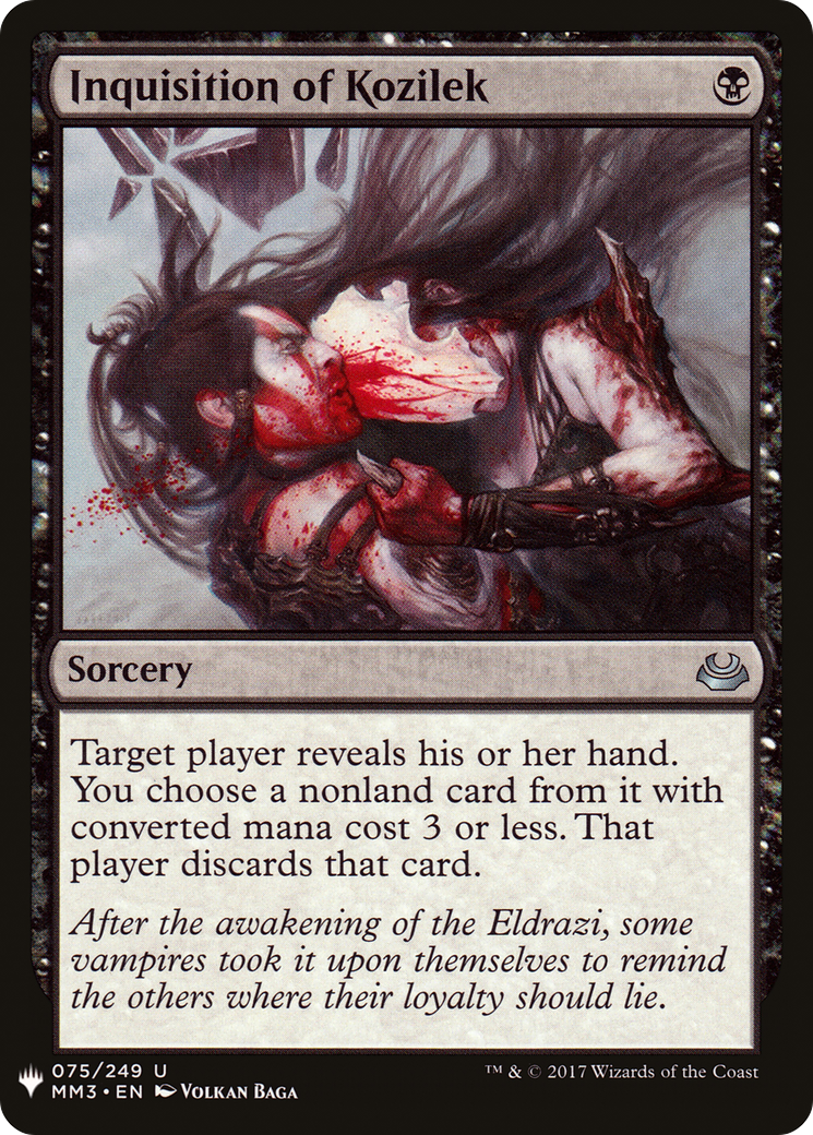 Image of Inquisition of Kozilek (LIST-075) - The List