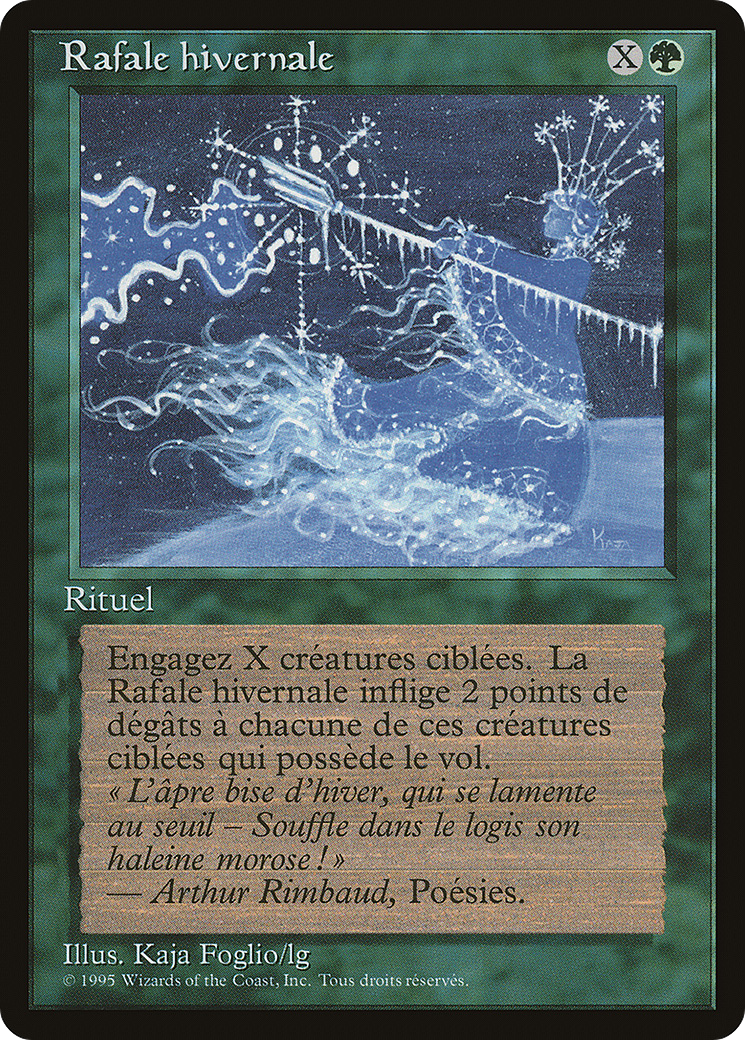Image of Winter Blast (French) - 
