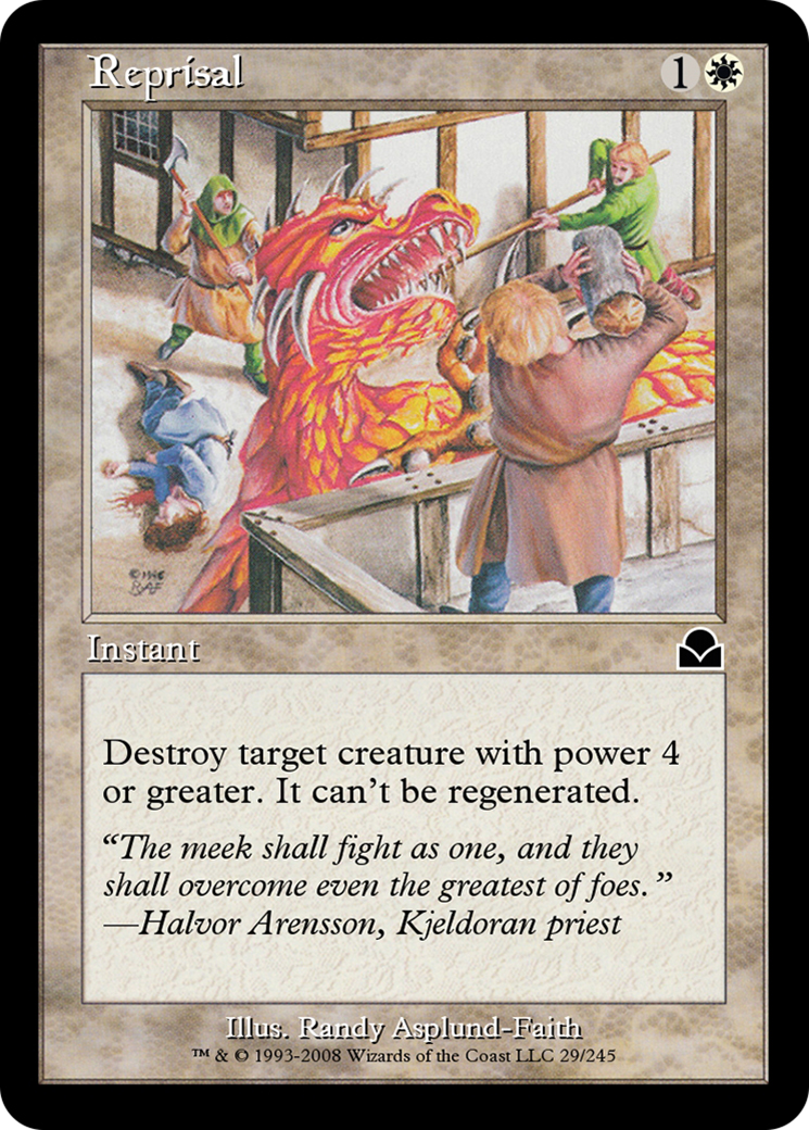 Image of Reprisal (ME2-029) - Masters Edition II Foil