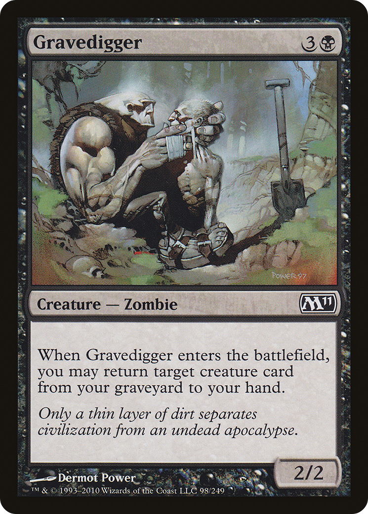 Image of Gravedigger (M11-098) - Magic 2011
