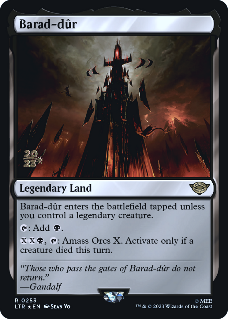 Image of Barad-dur (PRE-253) - Tales of Middle-earth Promos Foil