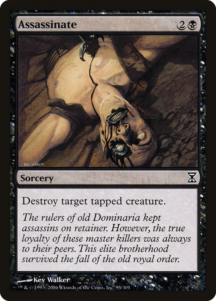 Image of Assassinate (TSP-095) - Time Spiral Foil