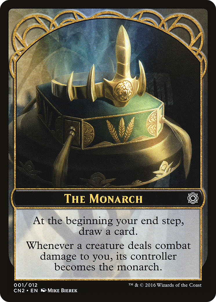 Image of The Monarch Token (CN2-001) - Conspiracy: Take the Crown Tokens