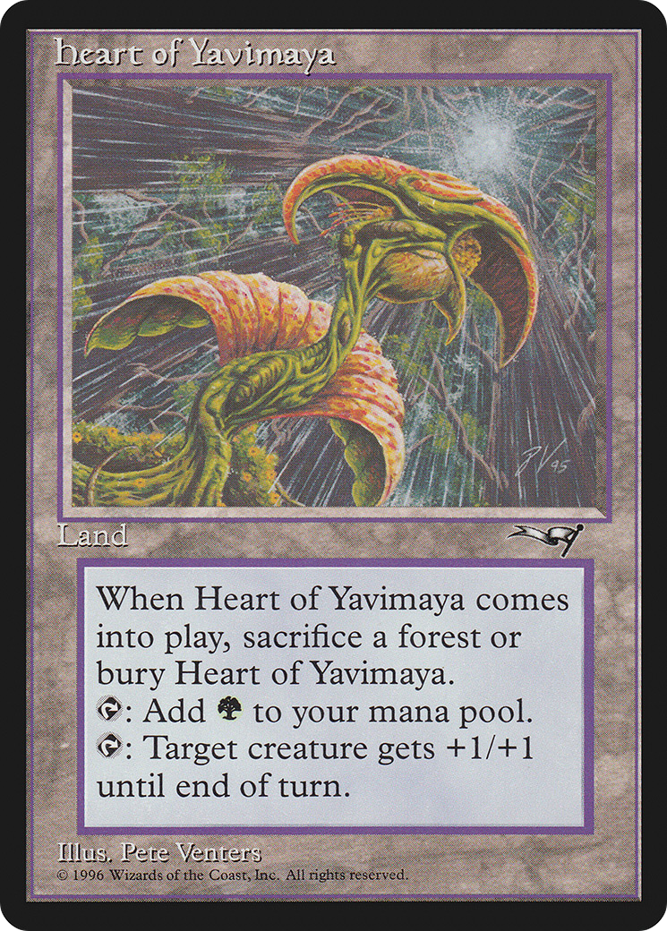 Image of Heart of Yavimaya (ALL-) - Alliances
