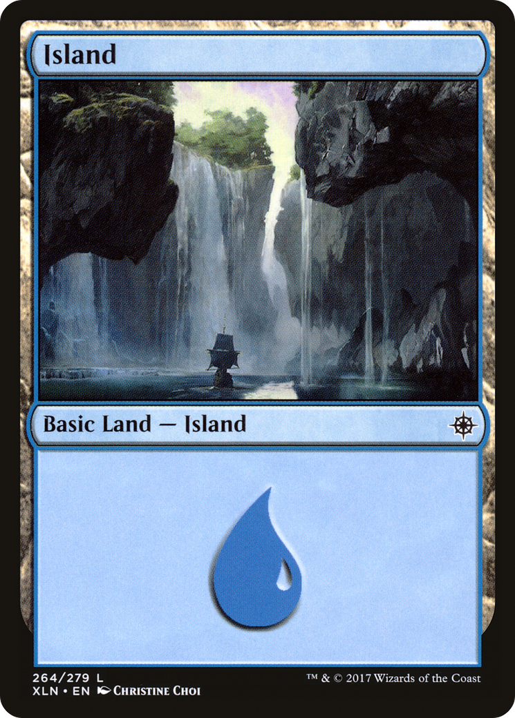 Image of Island (264) (XLN-264) - Ixalan Foil