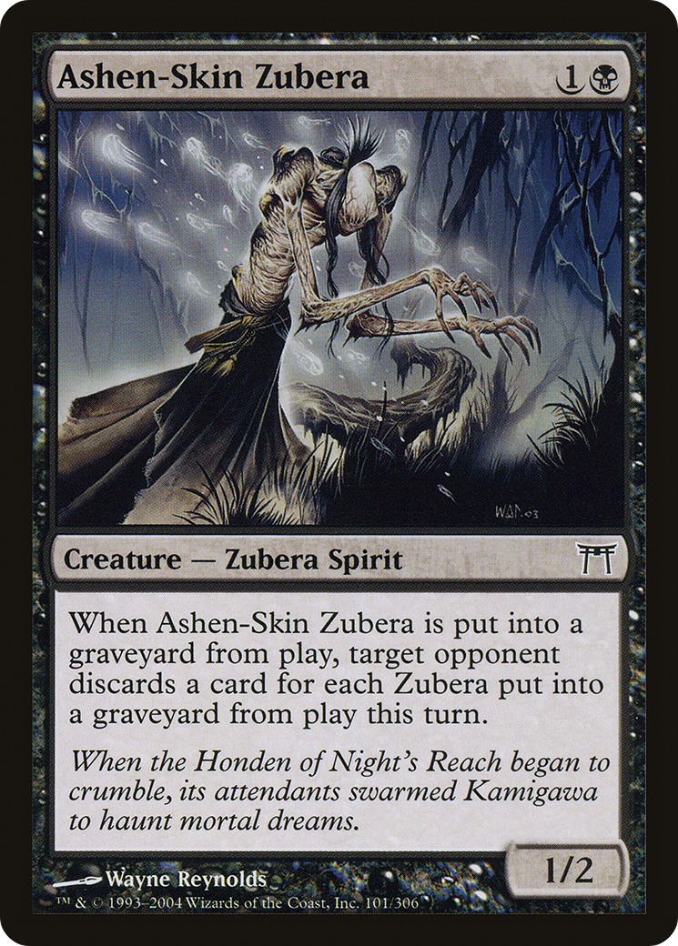 Image of Ashen-Skin Zubera (CHK-101) - Champions of Kamigawa