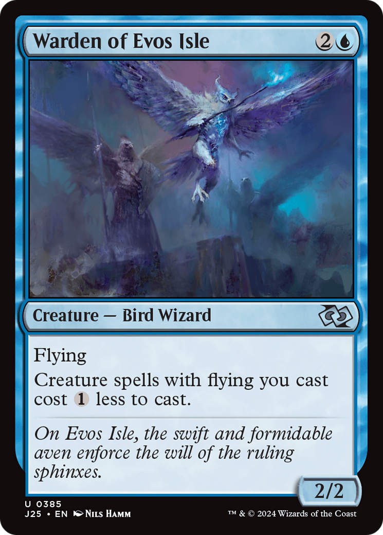 Image of Warden of Evos Isle (J25-385) - Foundations Jumpstart