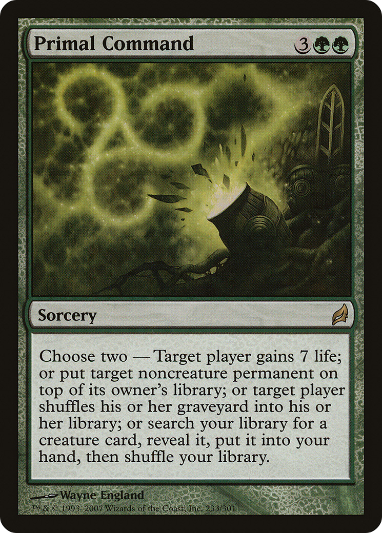 Image of Primal Command (LRW-233) - Lorwyn