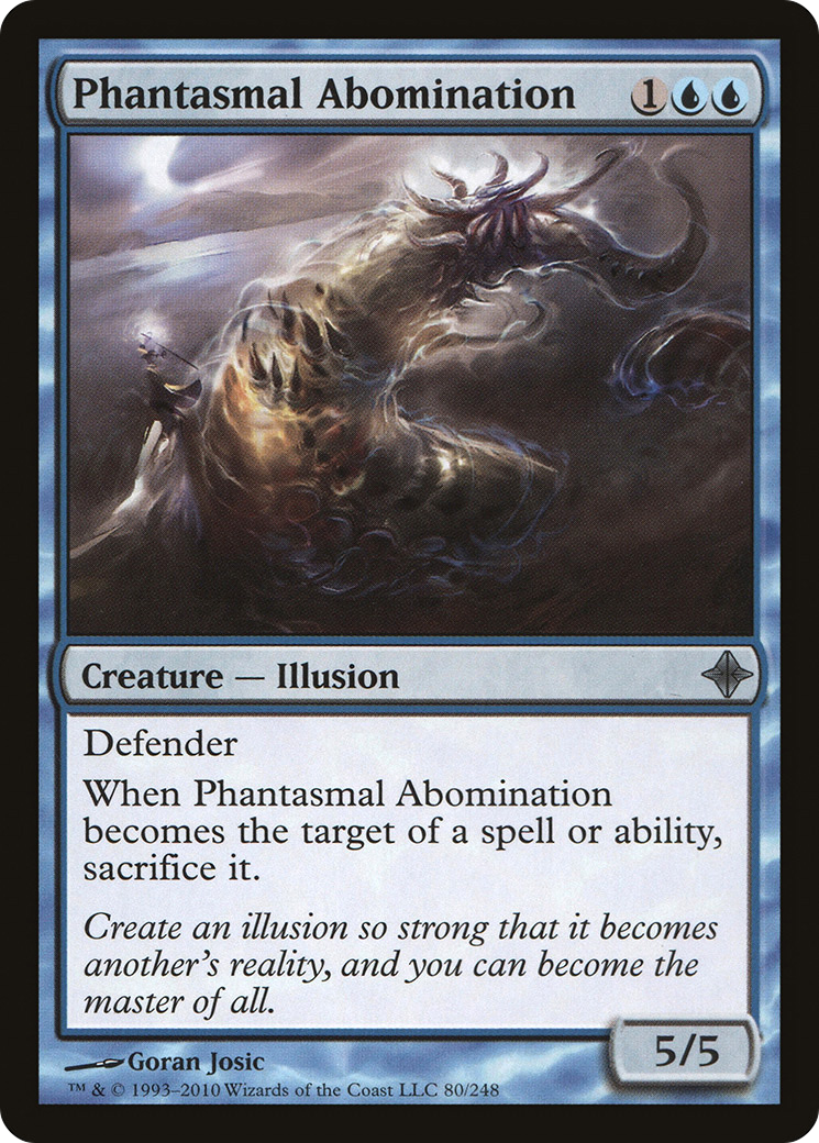 Image of Phantasmal Abomination (ROE-080) - Rise of the Eldrazi Foil