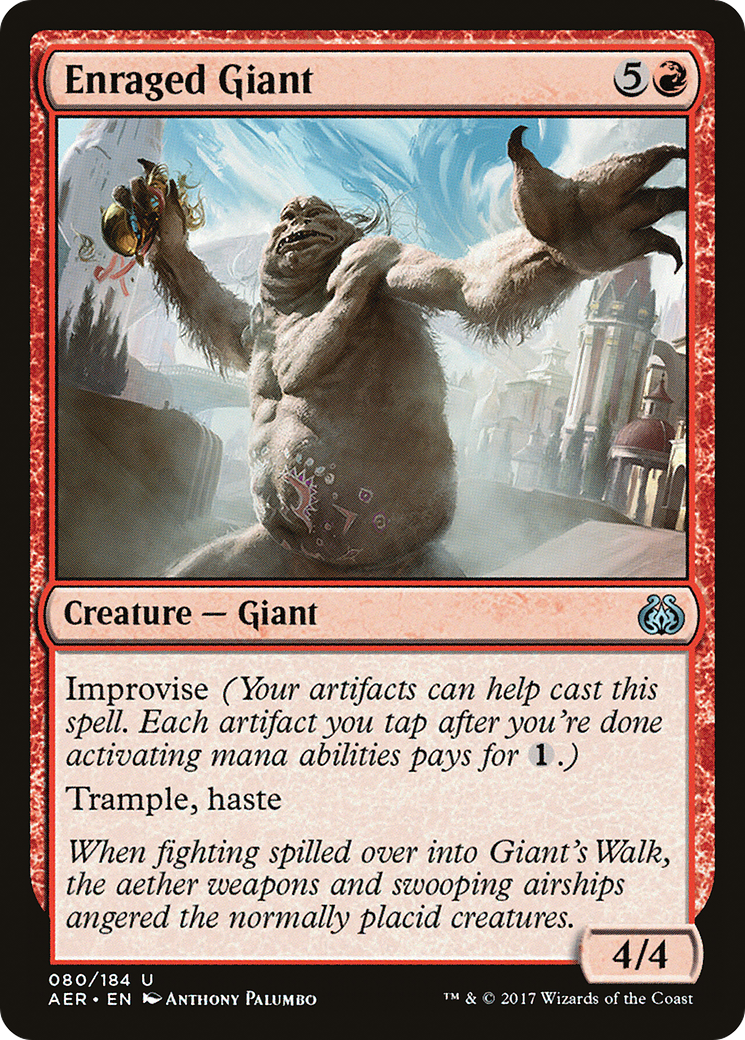 Image of Enraged Giant (AER-080) - Aether Revolt