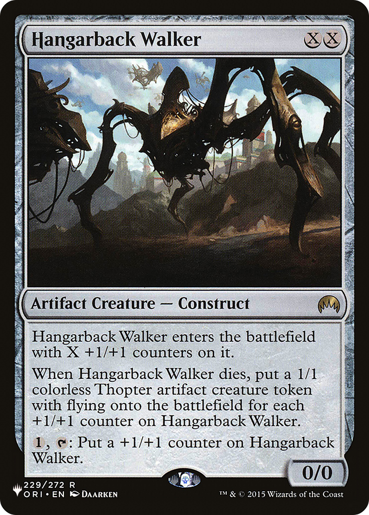 Image of Hangarback Walker (LIST-ORI-229) - The List