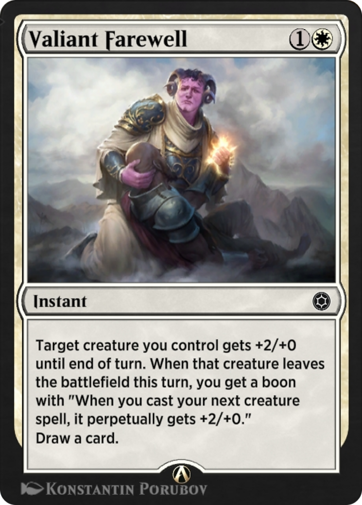 Image of Valiant Farewell (HBG-031) - Alchemy Horizons: Baldur's Gate