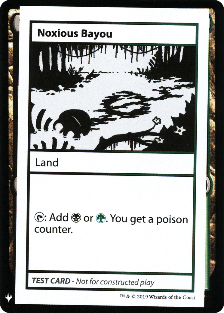Image of Noxious Bayou (CMB1-) - Mystery Booster Playtest Cards 2019