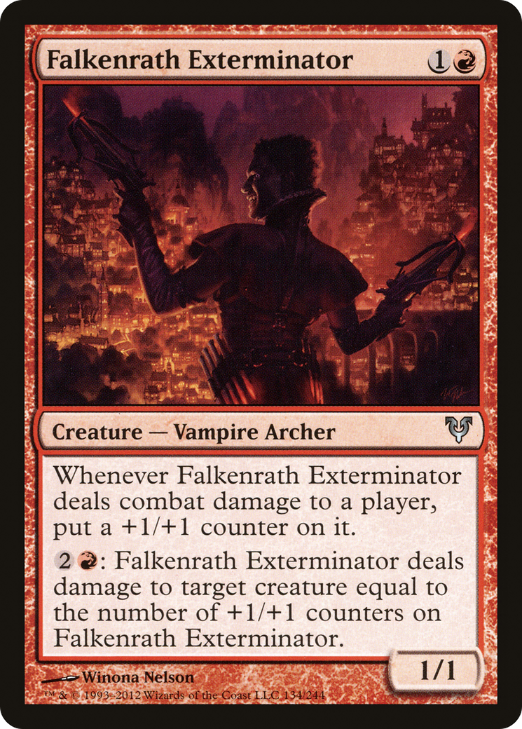 Image of Falkenrath Exterminator (AVR-134) - Avacyn Restored Foil