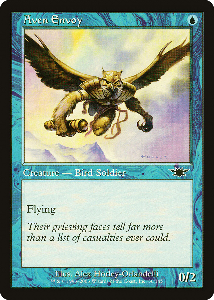 Image of Aven Envoy (LGN-030) - Legions