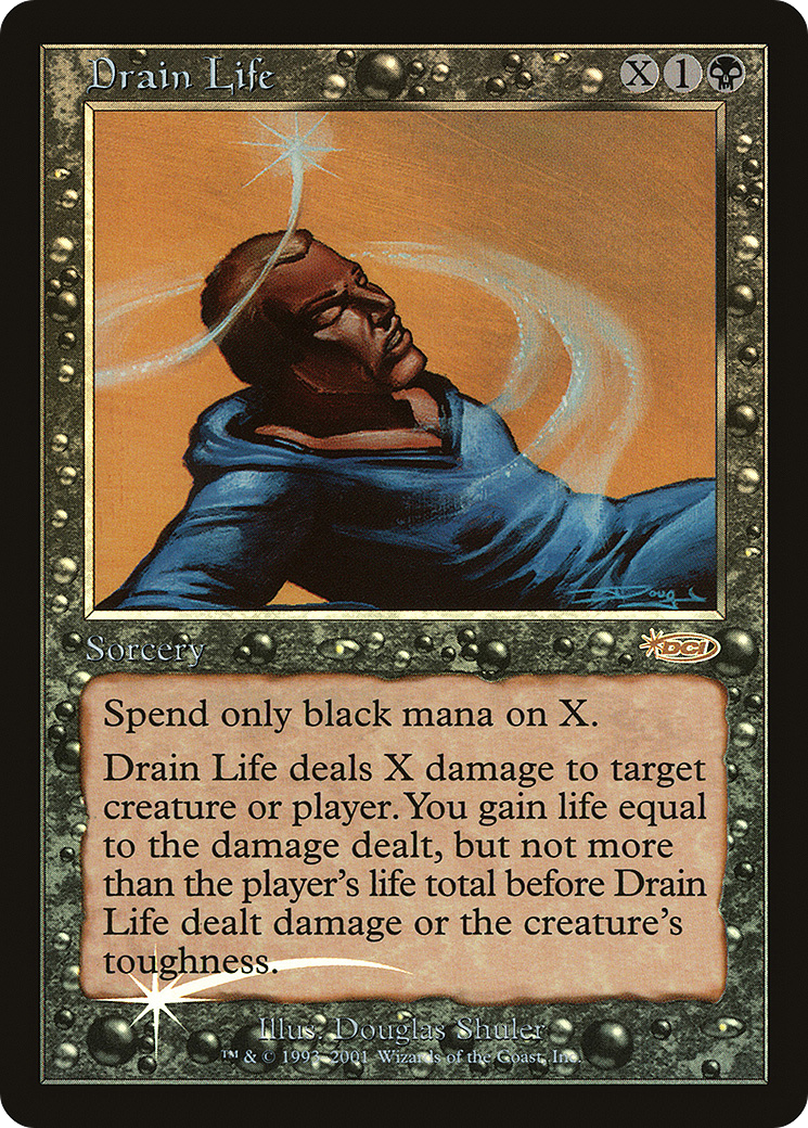 Image of Drain Life (FNM-007) - Friday Night Magic 2002 Foil