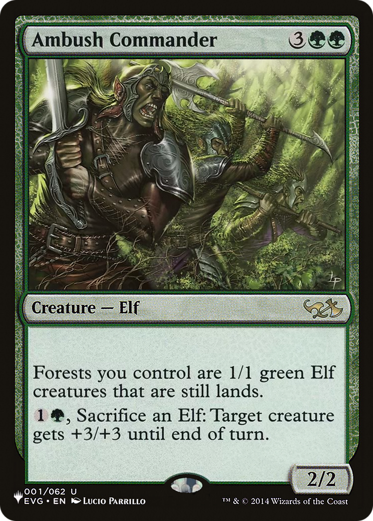 Image of Ambush Commander (LIST-EVG-1) - The List