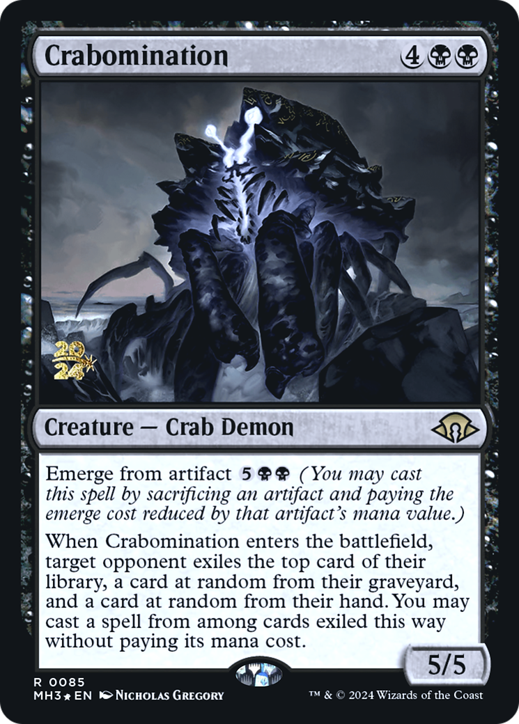 Image of Crabomination (PRE-085) - Modern Horizons 3 Promos Foil