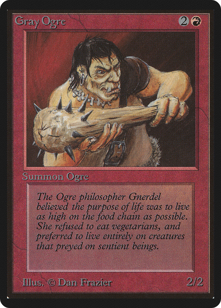 Image of Gray Ogre (LEB-) - Limited Edition Beta