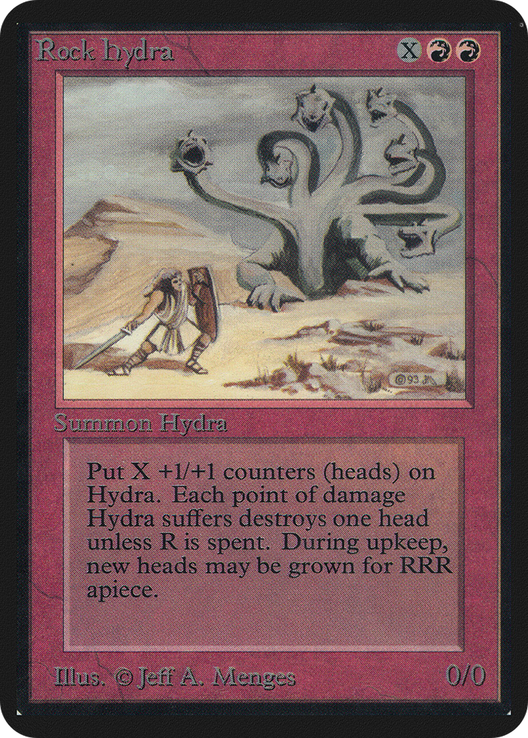 Image of Rock Hydra (LEA-) - Limited Edition Alpha