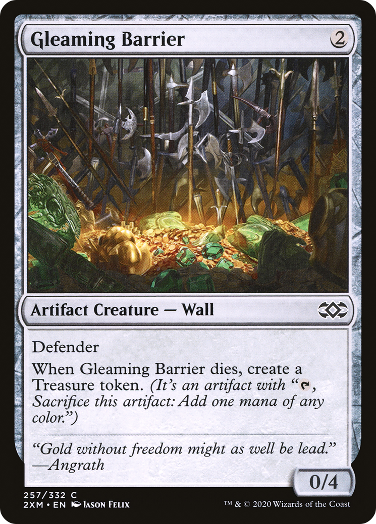 Image of Gleaming Barrier (2XM-257) - Double Masters Foil