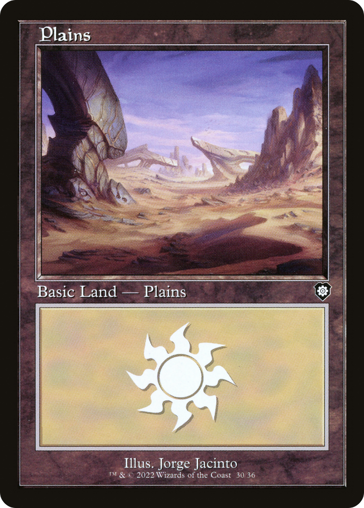 Image of Plains (30) (Retro Frame) (BRC-030) - The Brothers' War Commander