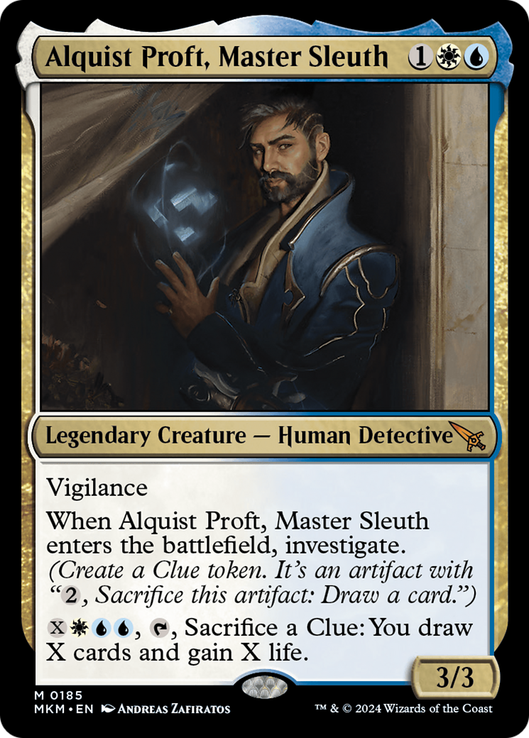 Image of Alquist Proft, Master Sleuth (MKM-185) - Murders at Karlov Manor Foil