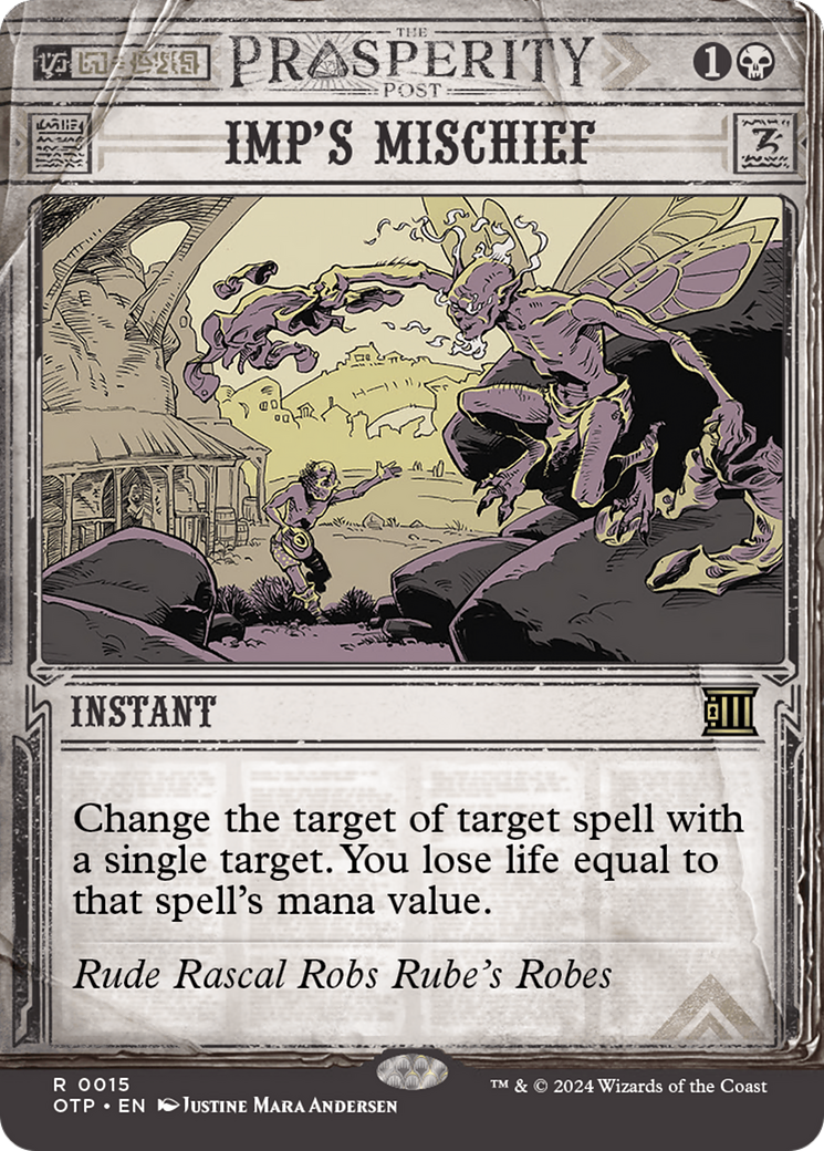 Image of Imp's Mischief (OTP-015) - Breaking News: (Showcase) (Borderless)