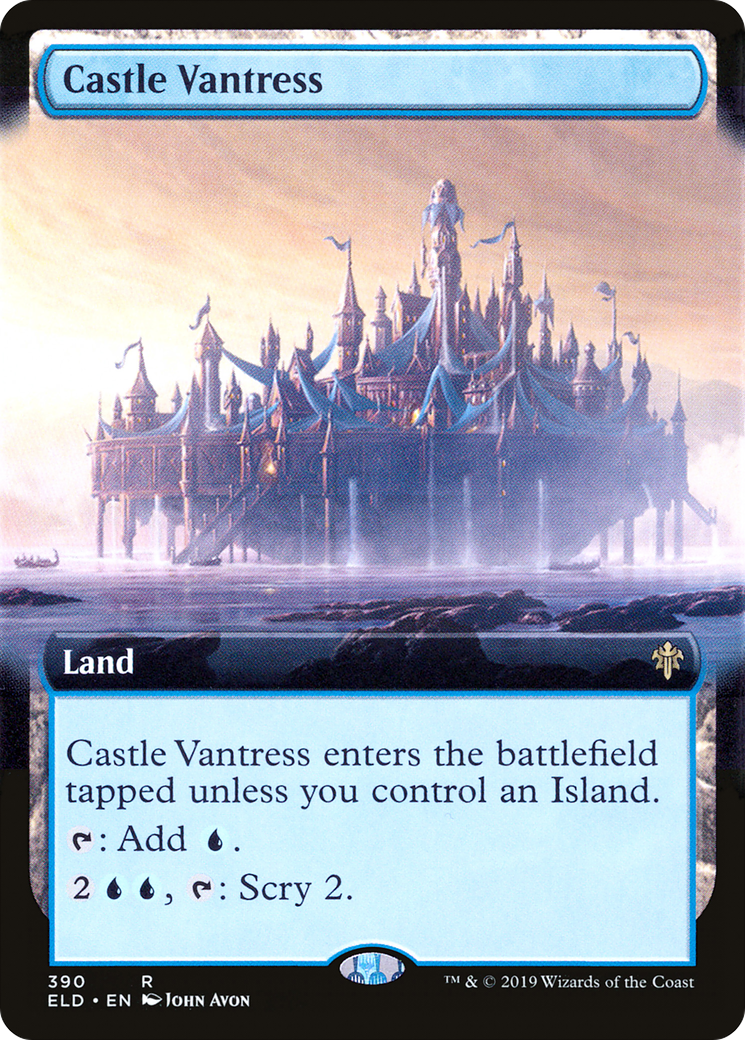 Image of Castle Vantress (Extended Art) (ELD-390) - Throne of Eldraine: (Extended Art)