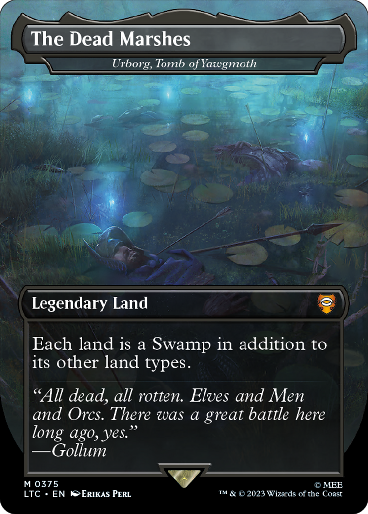Image of The Dead Marshes - Urborg, Tomb of Yawgmoth (LTC-375) - Tales of Middle-earth Commander / The Dead Marshes (Borderless)