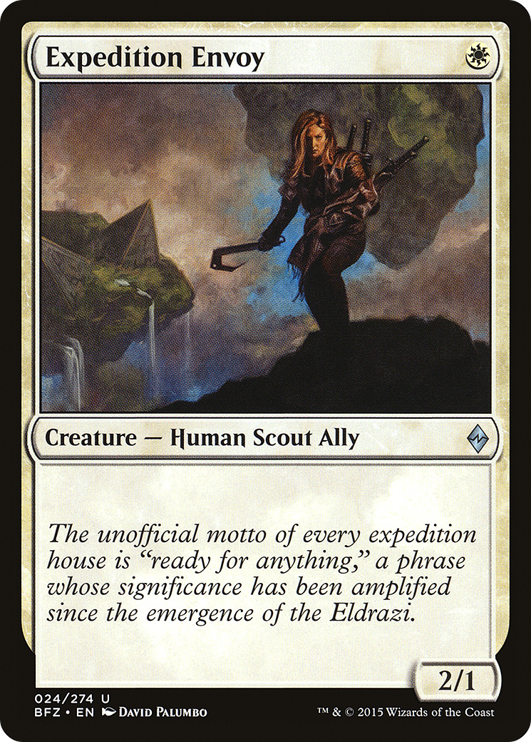 Image of Expedition Envoy (BFZ-024) - Battle for Zendikar Foil
