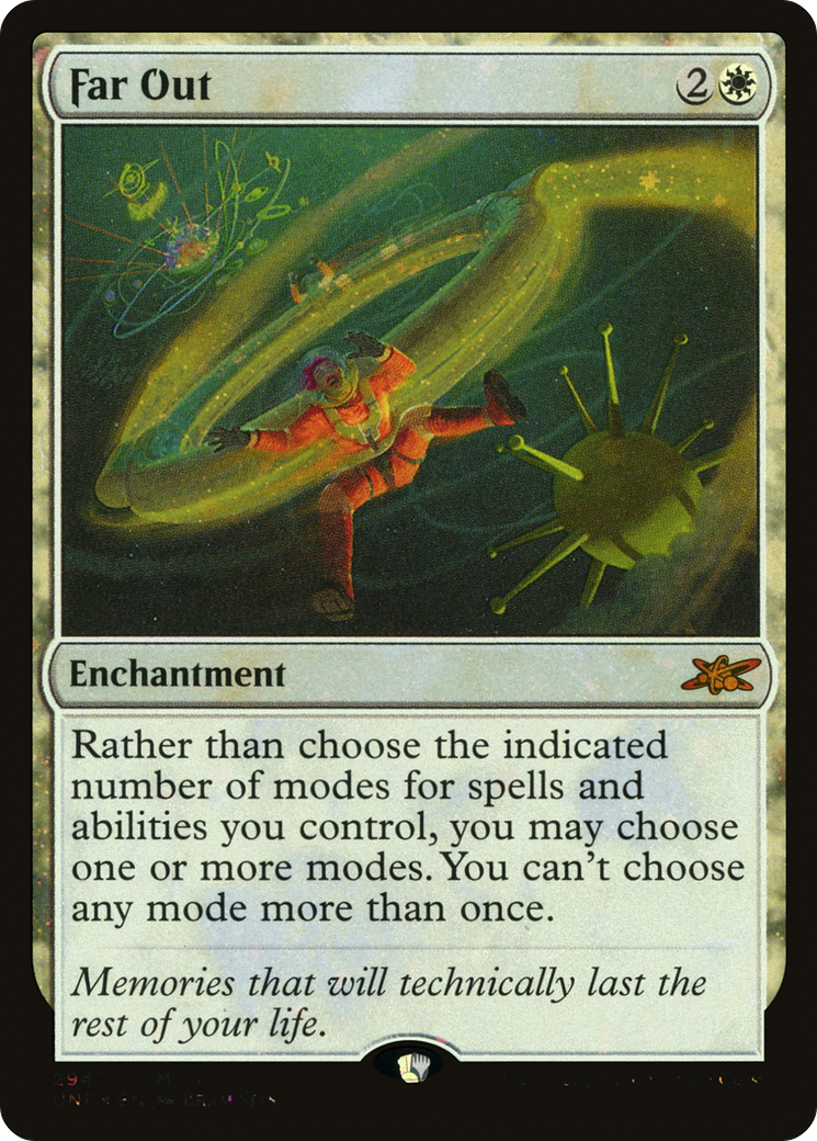 Image of Far Out (Galaxy Foil) (UNF-294) - Unfinity Foil