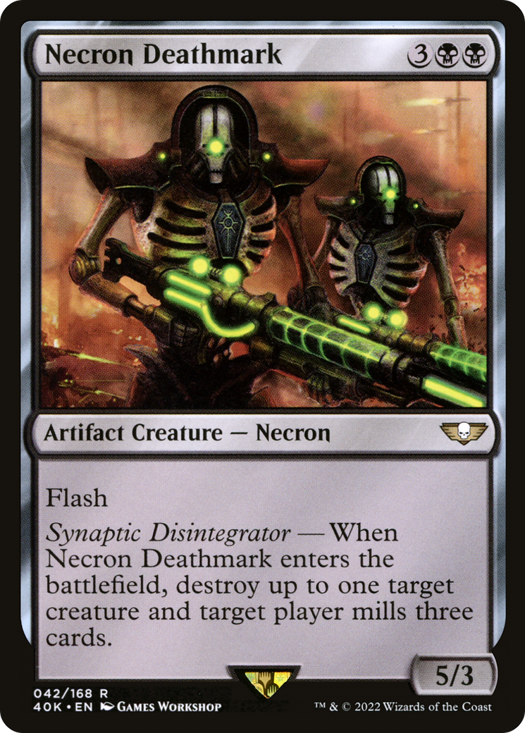 Image of Necron Deathmark (40K-042) - Warhammer 40,000 Commander