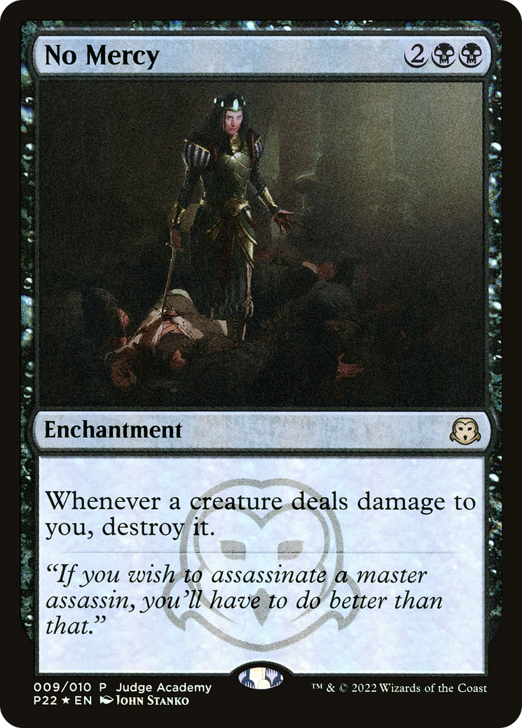 Image of No Mercy (JDG-009) - Judge Gift Cards 2022 Foil