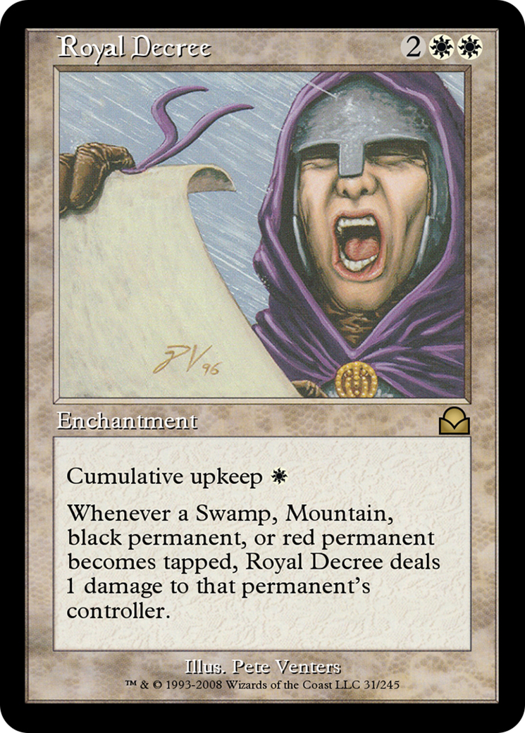 Image of Royal Decree (ME2-031) - Masters Edition II