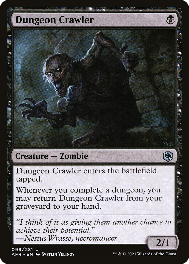 Image of Dungeon Crawler (AFR-099) - Adventures in the Forgotten Realms Foil