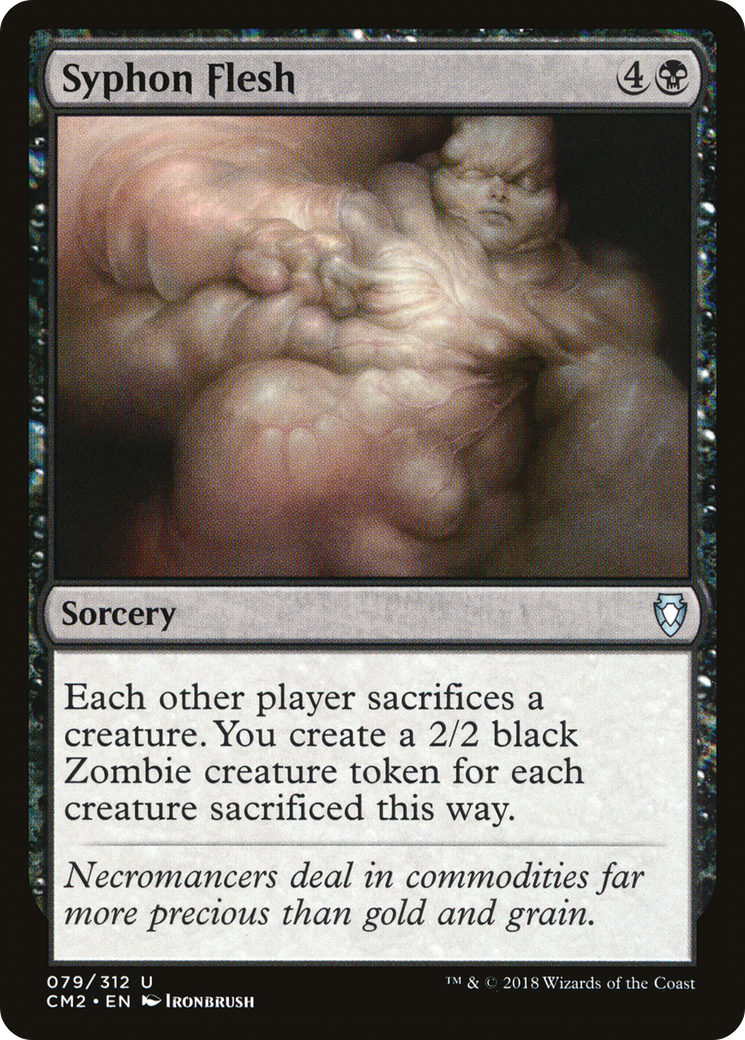 Image of Syphon Flesh (CM2-079) - Commander Anthology Volume II