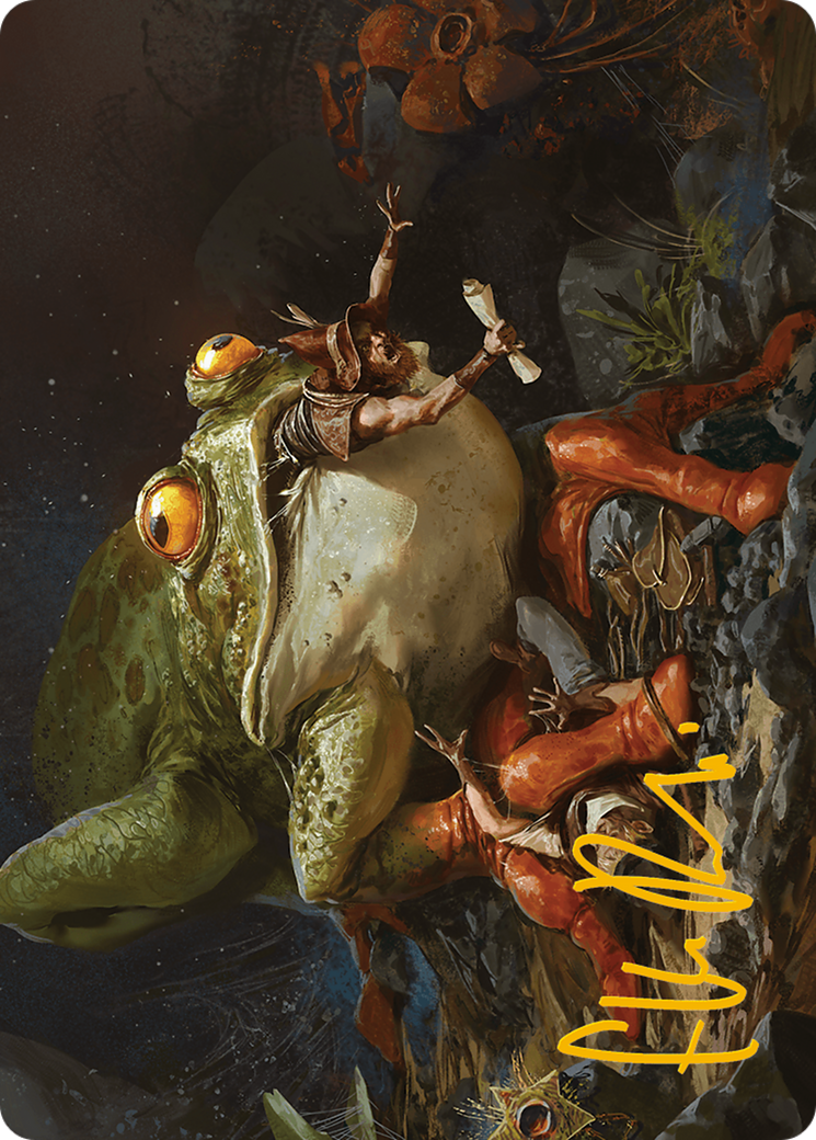 Image of Rampant Frogantua // Rampant Frogantua (AMH3-032) - Modern Horizons 3 Art Series (Borderless)