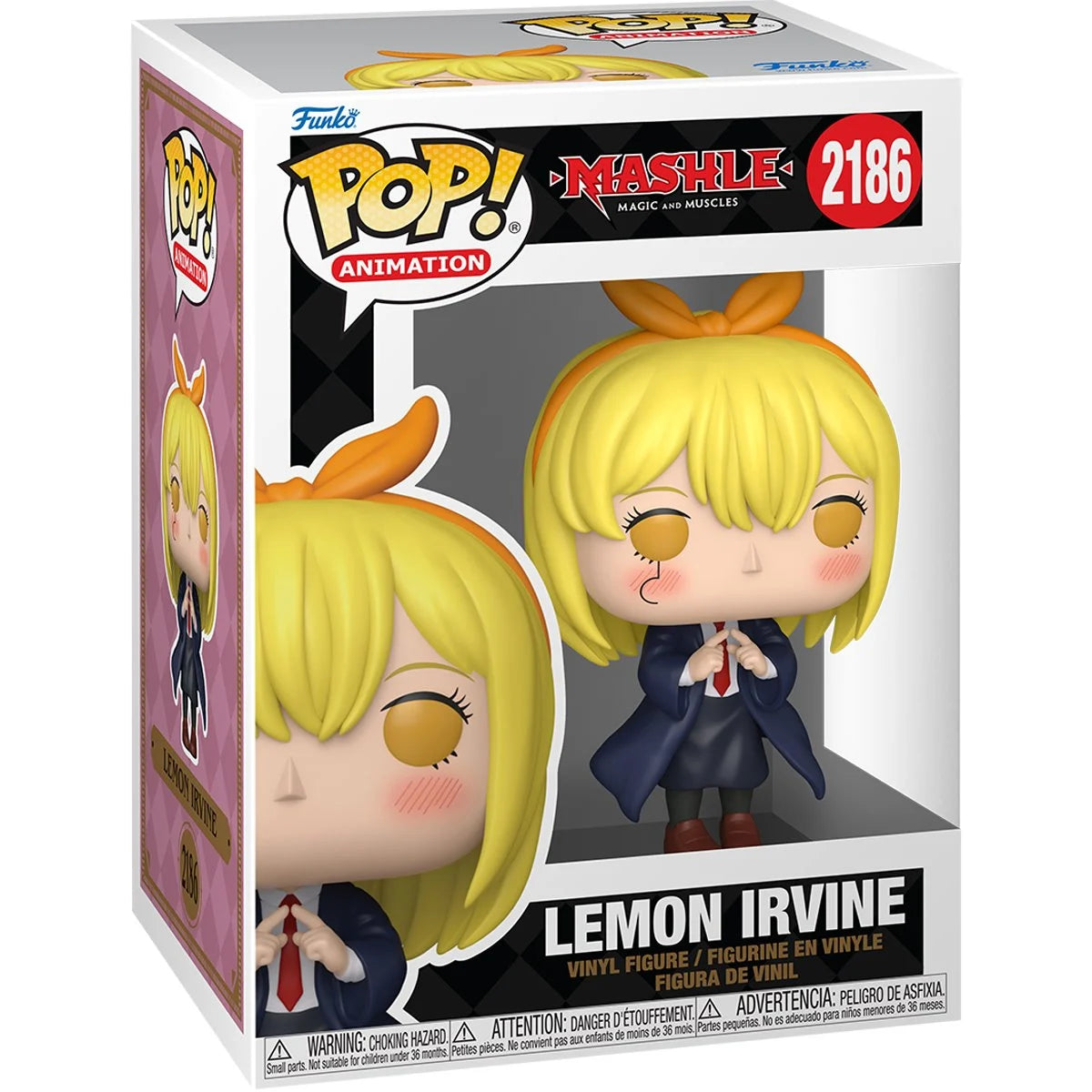Image of Mashle: Magic and Muscles Lemon Irvine Funko Pop! Vinyl Figure #2186