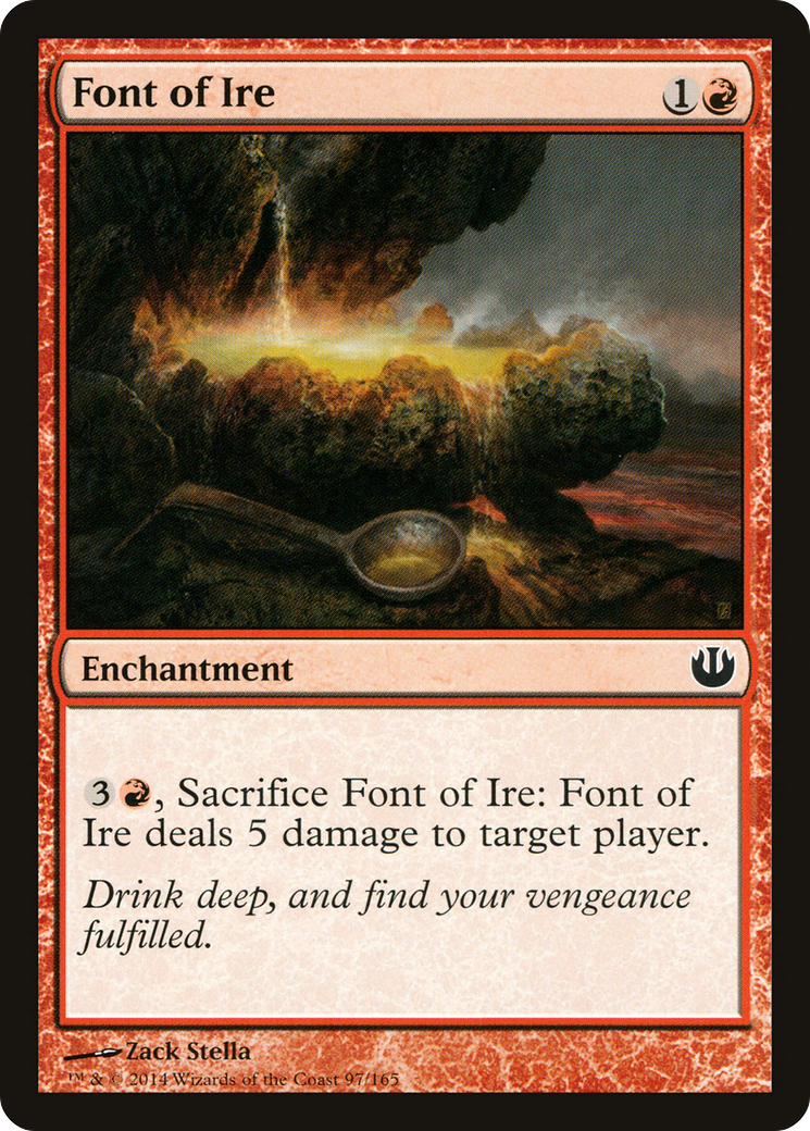 Image of Font of Ire (JOU-097) - Journey into Nyx