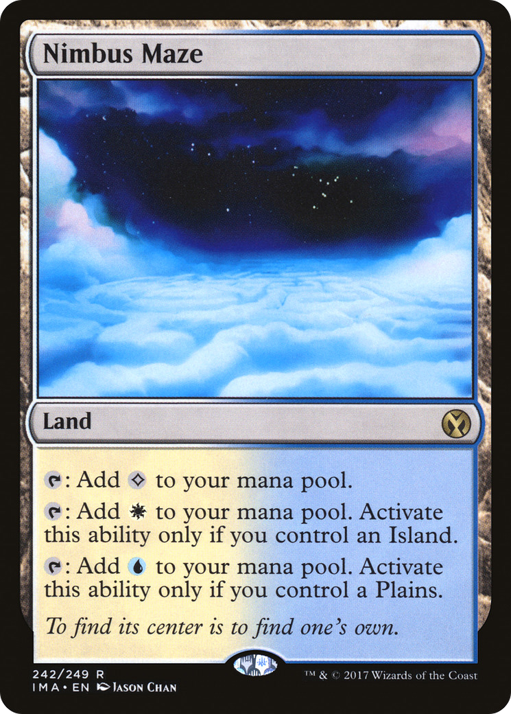 Image of Nimbus Maze (IMA-242) - Iconic Masters Foil