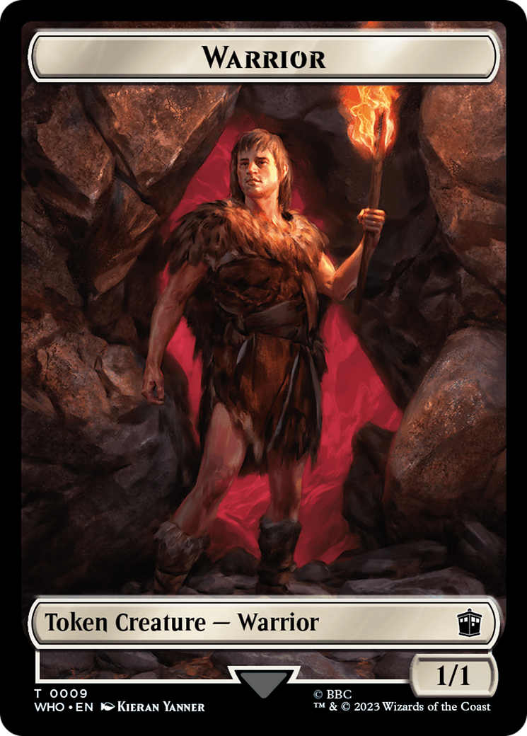Image of Warrior (TWHO-009) - Doctor Who Tokens Foil