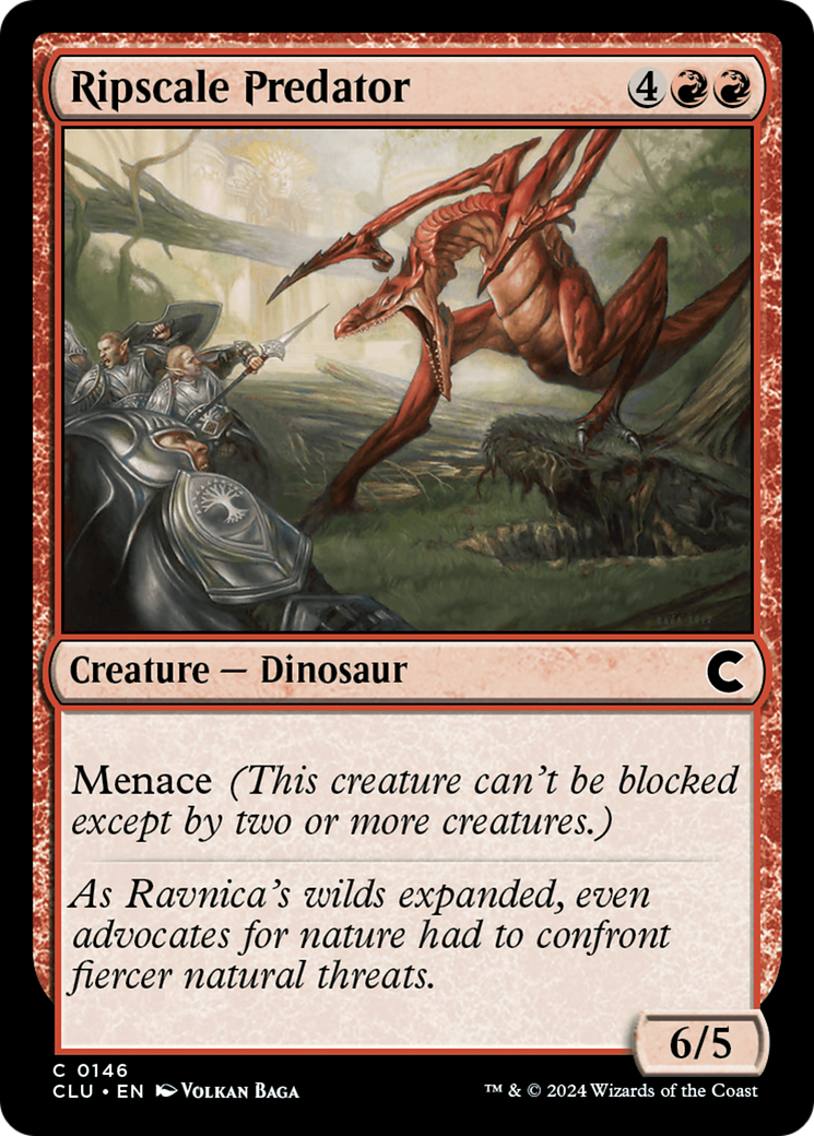 Image of Ripscale Predator (CLU-146) - Ravnica: Clue Edition