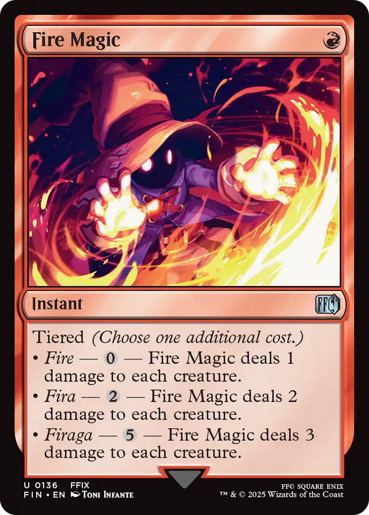 Image of Fire Magic (FIN-136) - FINAL FANTASY